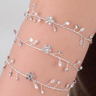 Rhinestone jewelry armbands