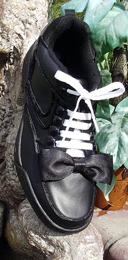 Men's Black Tuxedo Sneakers